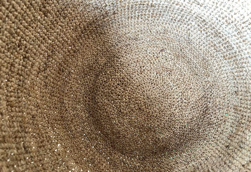 新社香蕉絲 香蕉絲帽子 遮陽帽 衣服配件 台灣原住民部落 噶瑪蘭族 hat