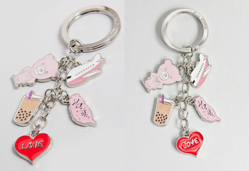 米錄 愛的旅行 鑰匙圈