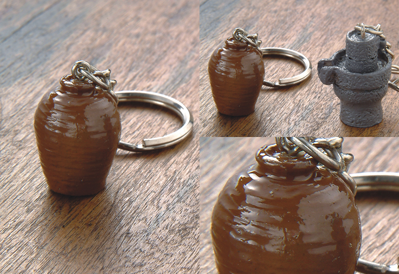 印象台灣 懷舊台灣 客家甕鑰匙圈 印象台灣 懷舊台灣 客家甕鑰匙圈