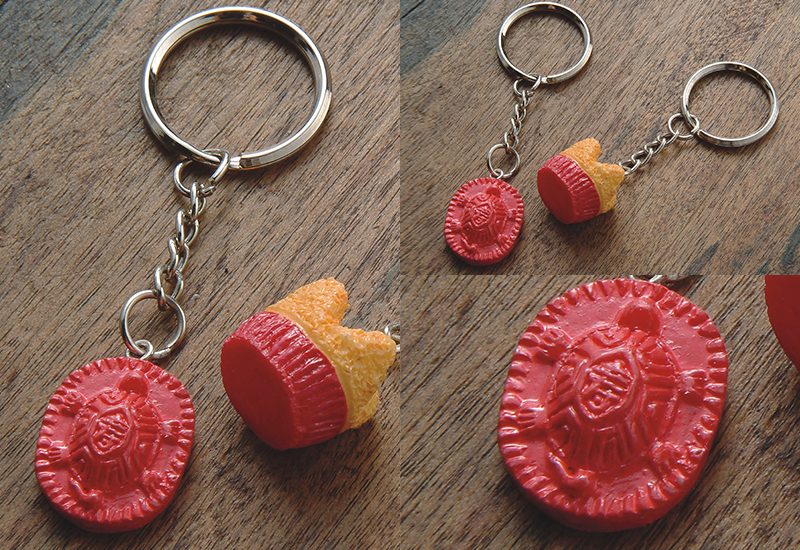 印象台灣 懷舊台灣 紅龜粿鑰匙圈 印象台灣 懷舊台灣 紅龜粿鑰匙圈