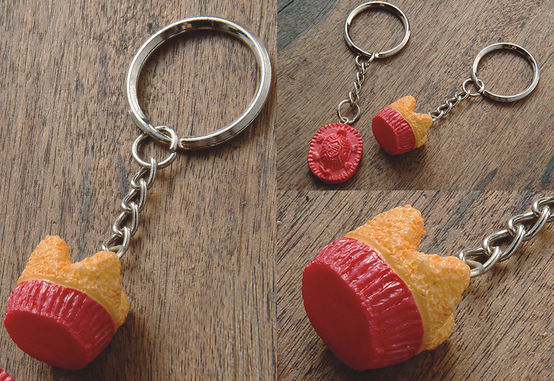 印象台灣 懷舊台灣 發糕鑰匙圈 印象台灣 懷舊台灣 發糕鑰匙圈