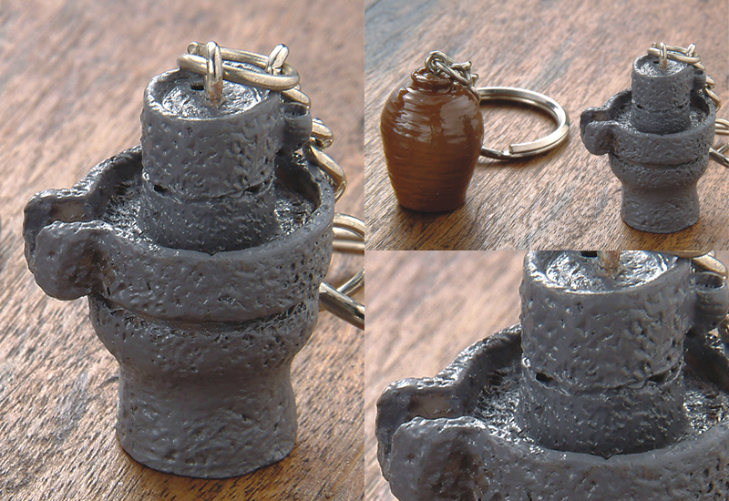 印象台灣 懷舊台灣 石磨鑰匙圈 印象台灣 懷舊台灣 石磨鑰匙圈