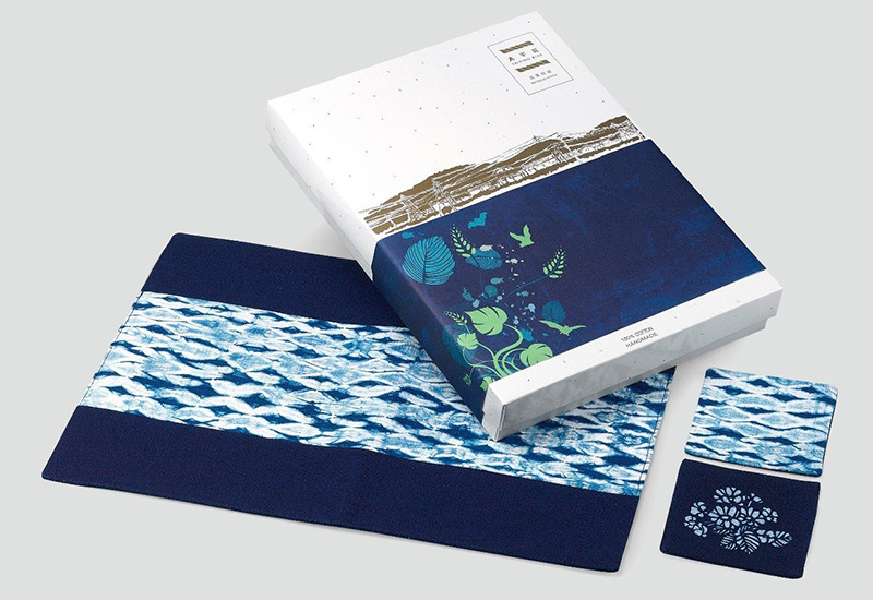 太平藍 藍染餐墊組 藍染工藝