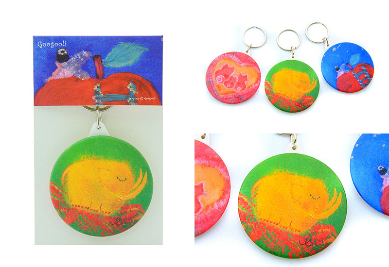 Googooli姑姑里 隨身鏡-象的願望 Googooli姑姑里 隨身鏡-象的願望