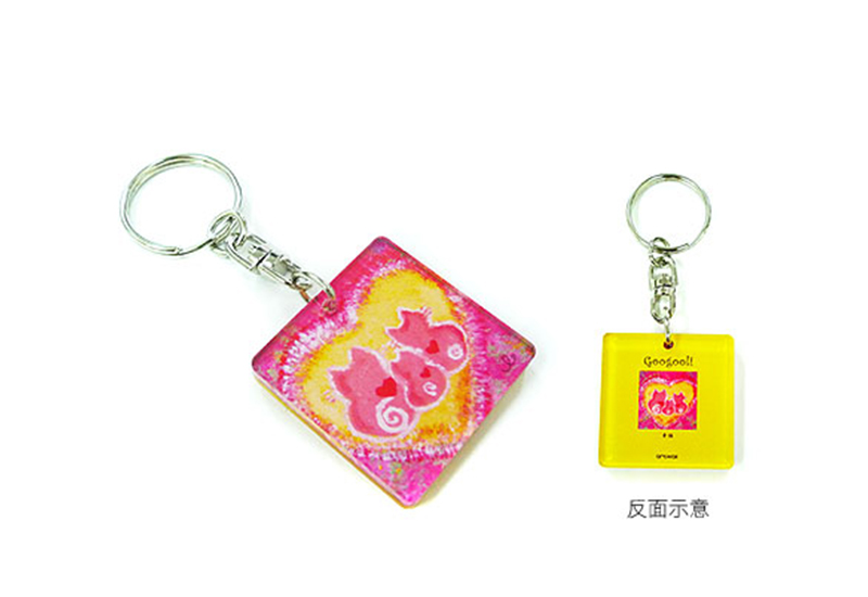 Googooli姑姑里 壓克力鎖圈-幸福 Googooli姑姑里 壓克力鎖圈-幸福