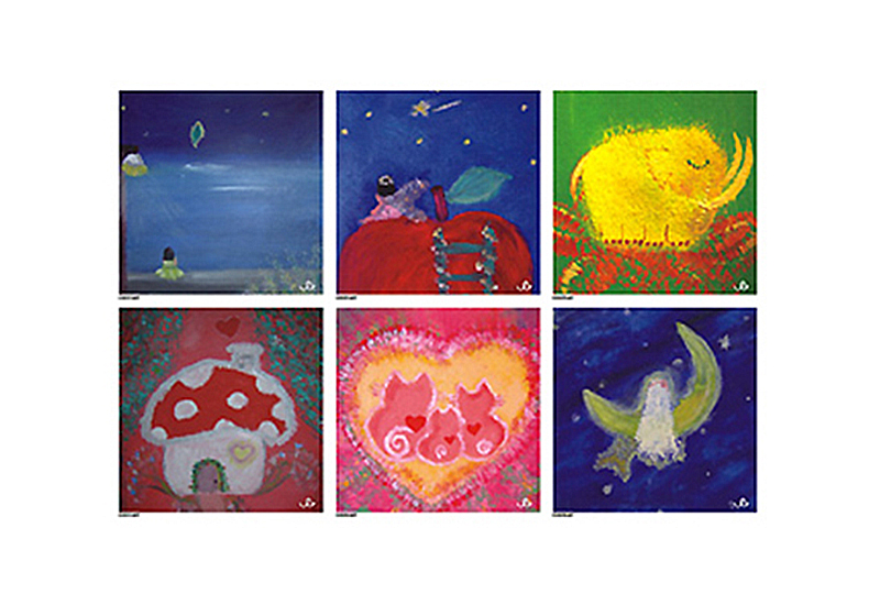 Googooli姑姑里 瓷磚貼紙6入組 Googooli姑姑里 瓷磚貼紙6入組