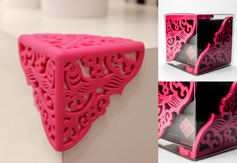 Yeduo 祥雲護角防撞桌角-桃紅色 Yeduo 祥雲護角防撞桌角-桃紅色