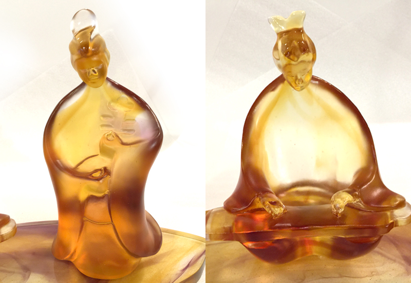 林一雄琉璃 晶靈樂姬(全套) 琉璃雕塑  林一雄琉璃 晶靈樂姬(全套) 琉璃雕塑