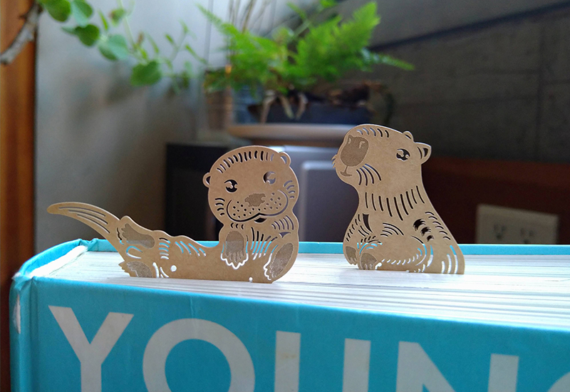 大視 麥麥動物園-水獺(紙書籤)  大視 麥麥動物園-水獺(紙書籤)