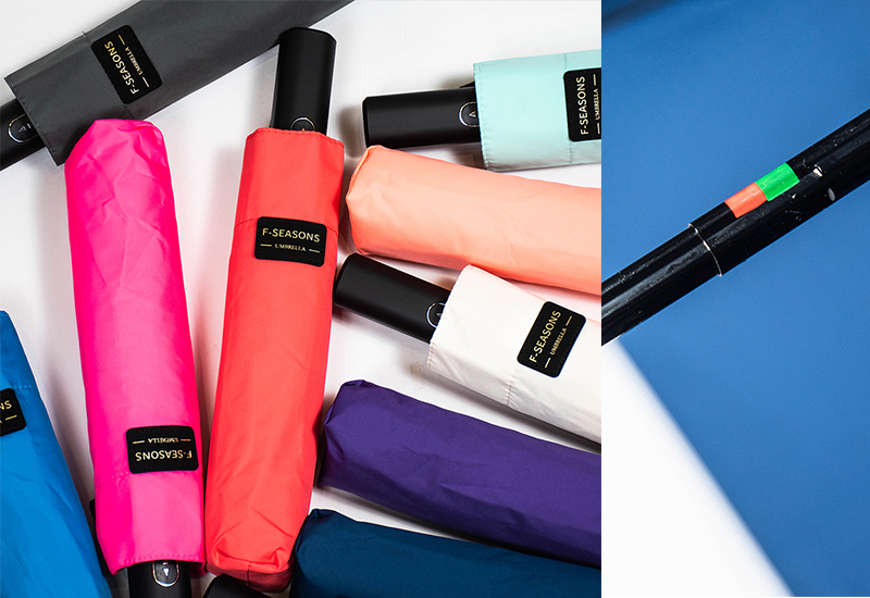 富雨 安全式中棒東麗不濕自動折傘(多色)-HS05 富雨 安全式中棒東麗不濕自動折傘(多色)-HS05