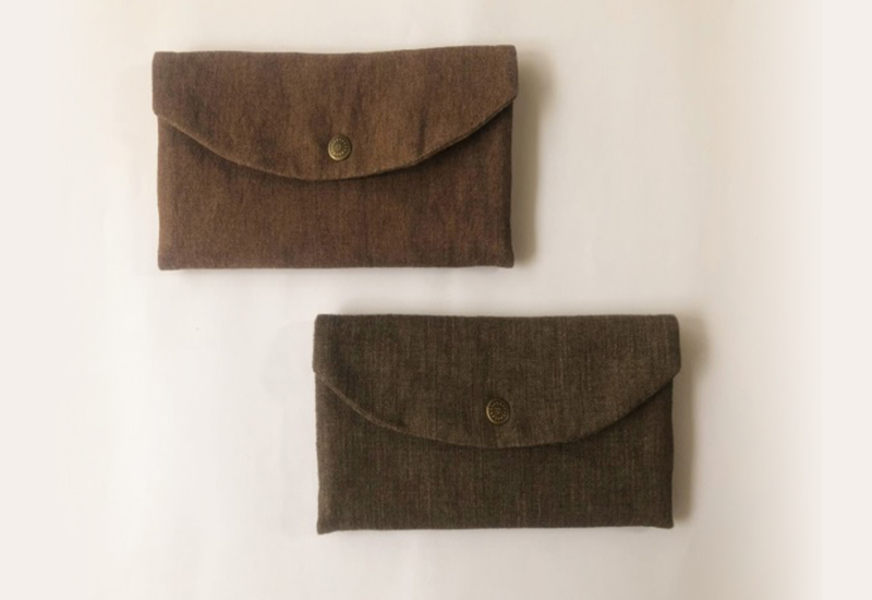 新埔柿染坊 果實初熟-長夾 柿染工藝 新埔柿染坊 果實初熟-長夾 柿染工藝