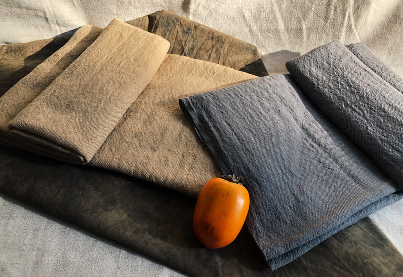 新埔柿染坊 暖心祝福圍巾  新埔柿染坊 暖心祝福圍巾