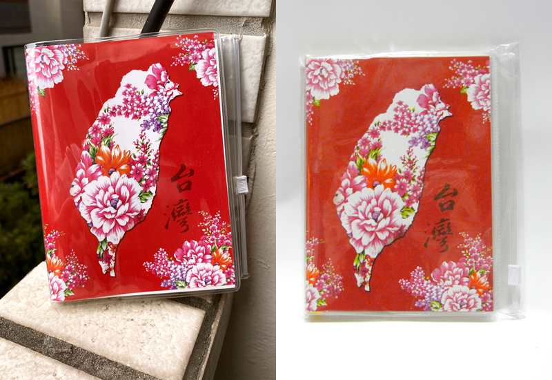 台灣花布 花布筆記本-大 台灣花布 花布筆記本-大