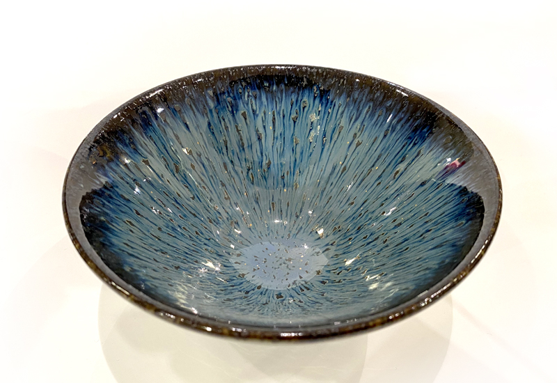 大立窯 湛藍兔毫曜變天目碗 大立窯 湛藍兔毫曜變天目碗