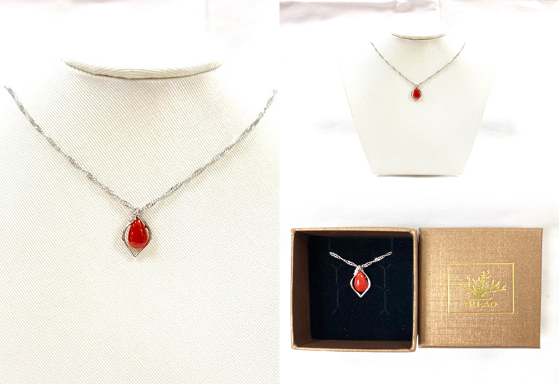 蘇澳珊瑚 珊瑚水滴墜子-B ASKPDW4043 蘇澳珊瑚 珊瑚水滴墜子-B ASKPDW4043