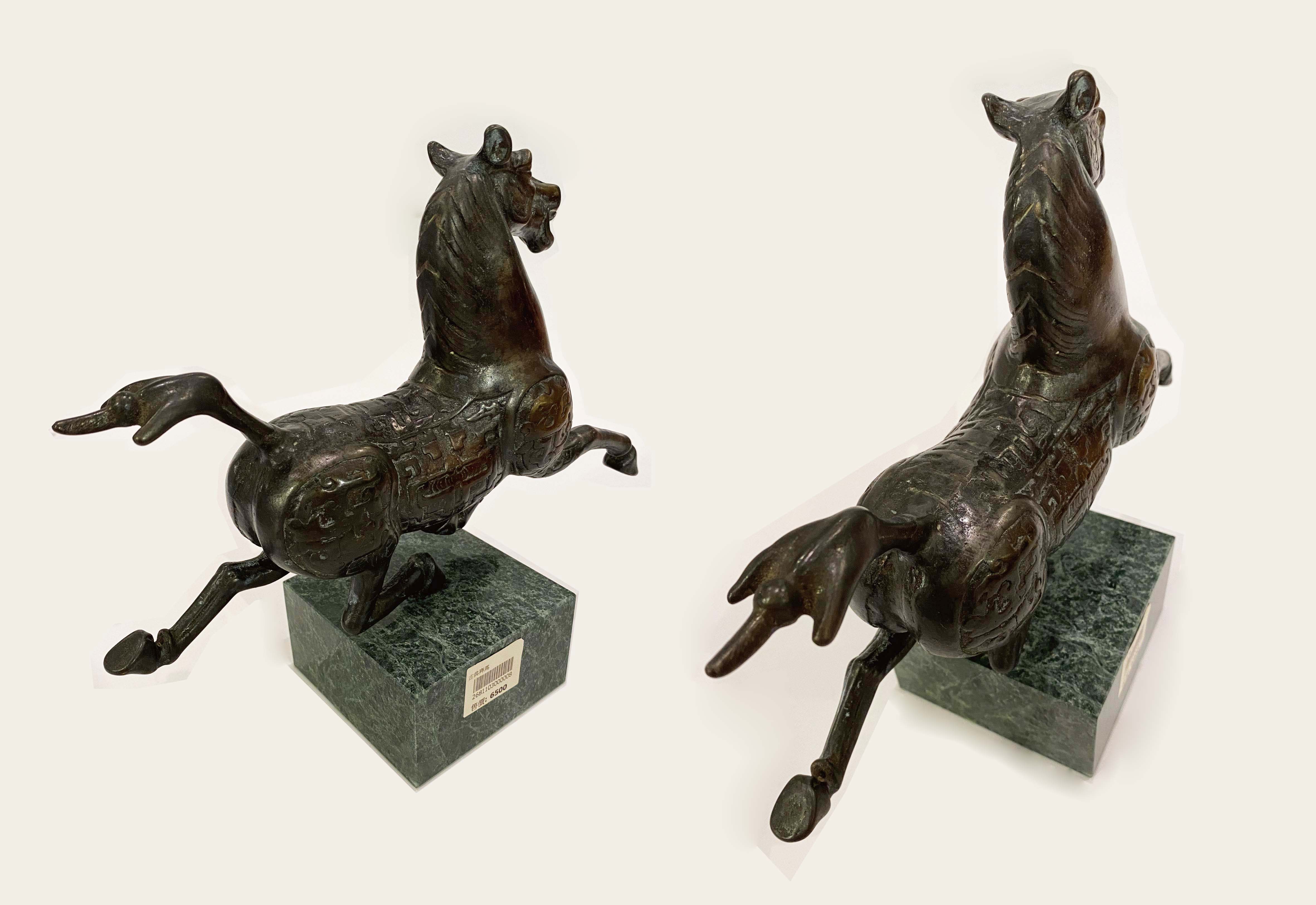 禾櫸 古典奔馬青銅雕塑