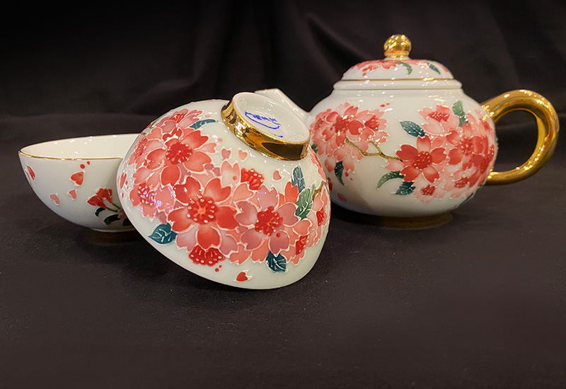 法華彩 姹紫嫣紅茶壺組(1壺2杯) 台灣MIT認證 法華彩 姹紫嫣紅茶壺組(1壺2杯) 台灣MIT認證