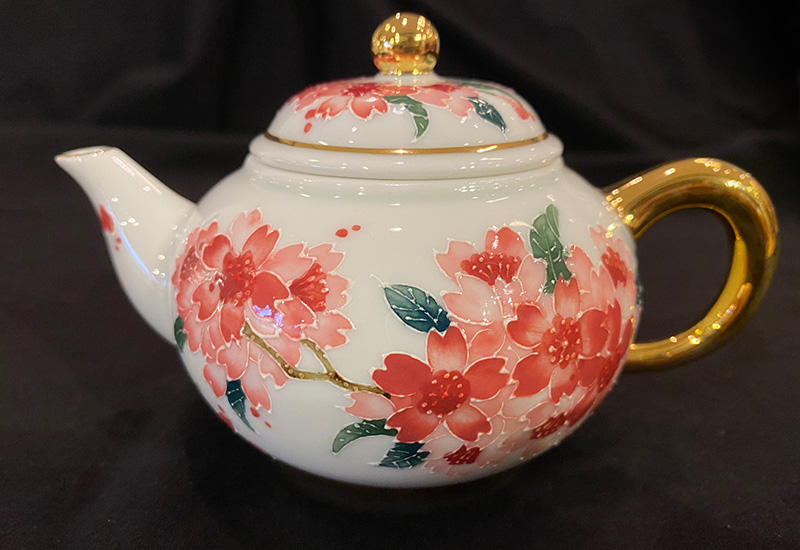 法華彩 姹紫嫣紅茶壺組(1壺2杯) 台灣MIT認證 法華彩 姹紫嫣紅茶壺組(1壺2杯) 台灣MIT認證