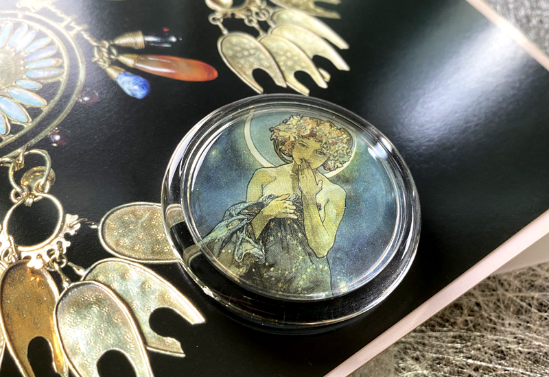 Mucha 慕夏系列 壓克力吸鐵-月光 Mucha 慕夏系列 壓克力吸鐵-月光