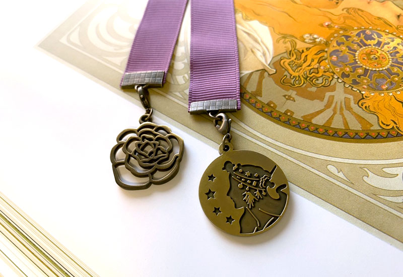 Mucha 慕夏系列 緞帶書籤 Mucha 慕夏系列 緞帶書籤