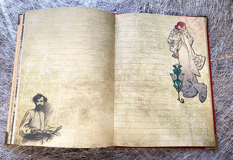 Mucha 慕夏系列 精裝筆記本-黃道十二宮 Mucha 慕夏系列 精裝筆記本-黃道十二宮