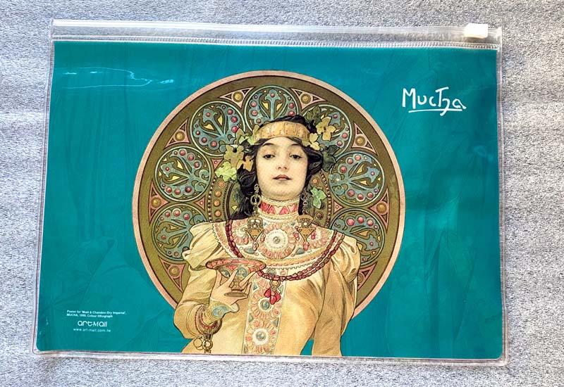 Mucha 慕夏系列 夾鏈袋-摩埃與香頓 Mucha 慕夏系列 夾鏈袋-摩埃與香頓