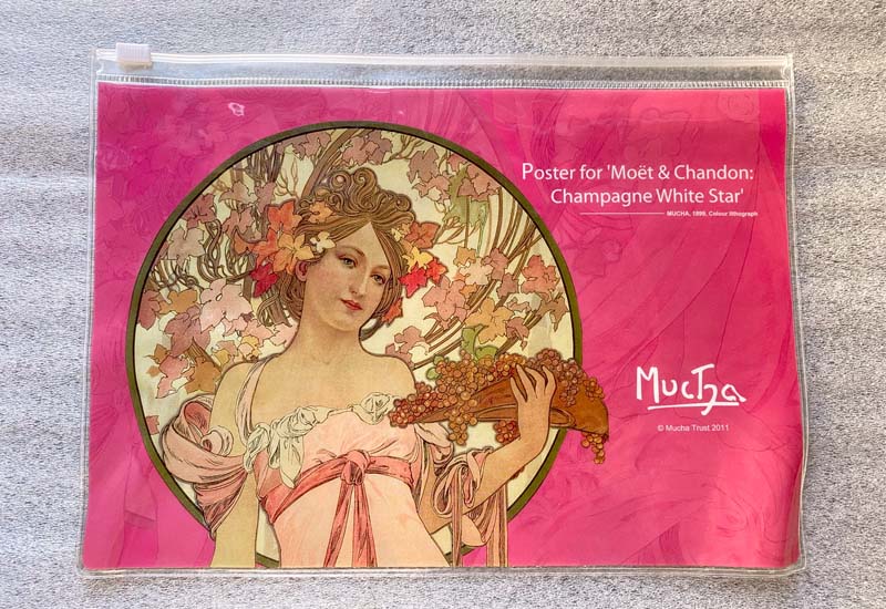 Mucha 慕夏系列 夾鏈袋-摩埃與香頓 Mucha 慕夏系列 夾鏈袋-摩埃與香頓