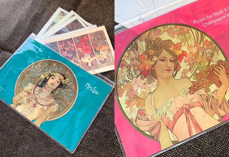 Mucha 慕夏系列 夾鏈袋-摩埃與香頓 Mucha 慕夏系列 夾鏈袋-摩埃與香頓