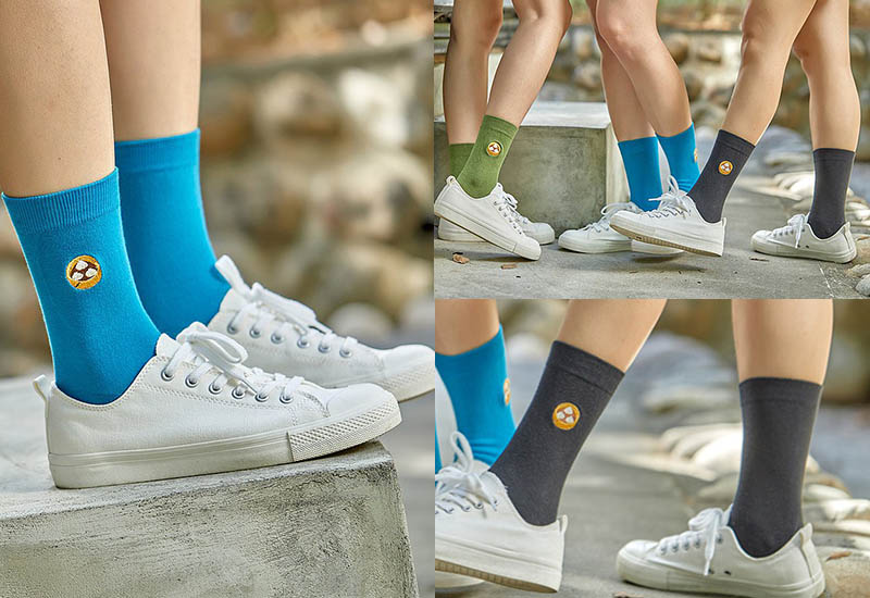 刺繡美食襪禮盒組-念鄉愁(4入組) 微笑台灣MIT認證 刺繡美食襪禮盒組-念鄉愁(4入組) 微笑台灣MIT認證