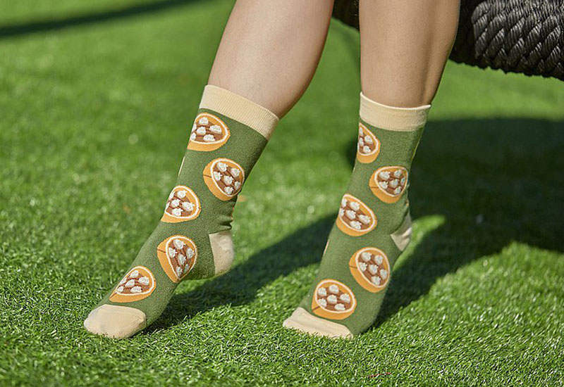 台灣美食針織襪-小籠包(2.1版) 微笑台灣MIT認證 台灣美食針織襪-小籠包(2.1版) 微笑台灣MIT認證