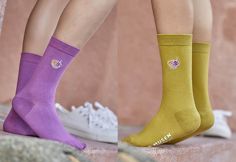 台灣美食襪-芋圓(3色) 刺繡款 微笑台灣MIT認證 台灣美食襪-芋圓(3色) 刺繡款 微笑台灣MIT認證