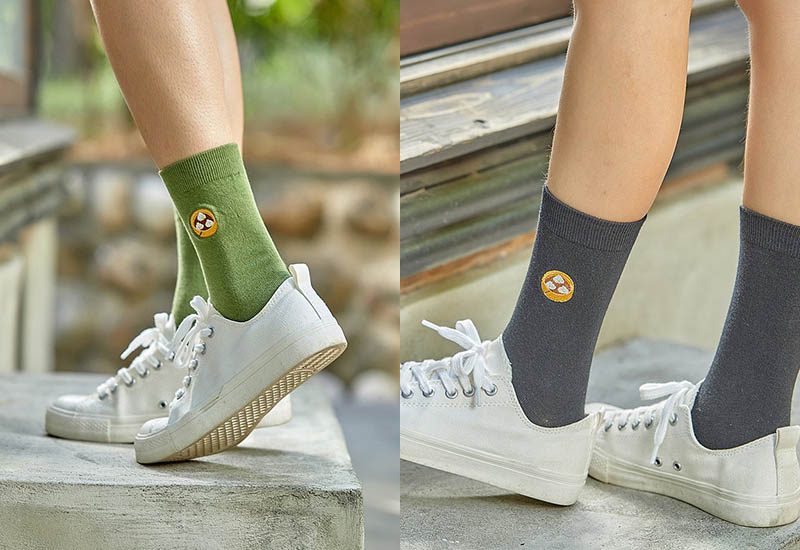 台灣美食襪-小籠包(多色) 刺繡款 微笑台灣MIT認證 台灣美食襪-小籠包(多色) 刺繡款 微笑台灣MIT認證