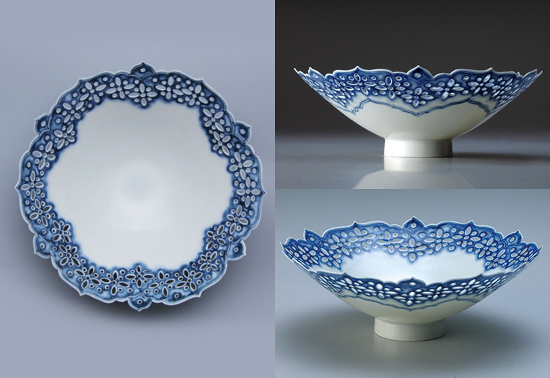 存仁堂 青花蓮瓣薄胎碗 台灣MIT認證 鶯歌燒  存仁堂 青花蓮瓣薄胎碗 台灣MIT認證 鶯歌燒