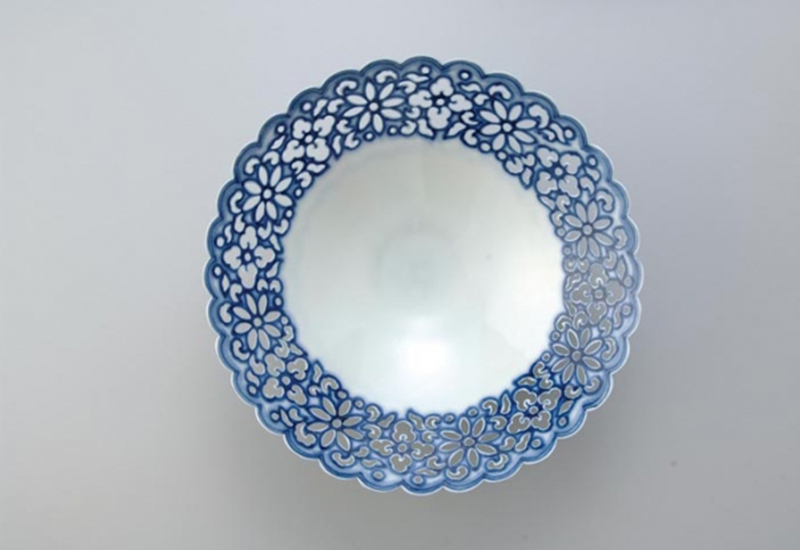 存仁堂 青花菊瓣薄胎碗 台灣MIT認證 鶯歌燒 存仁堂 青花菊瓣薄胎碗 台灣MIT認證 鶯歌燒