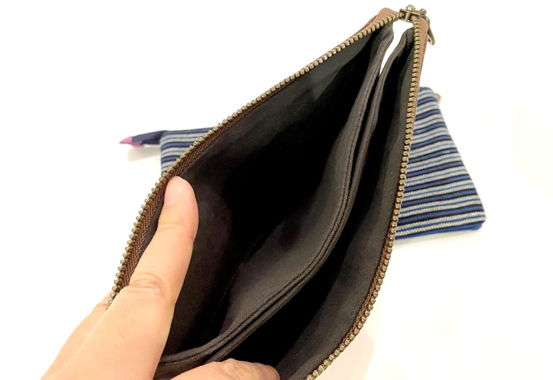 天染工坊 植物染手織棉布百寶袋 天染工坊 植物染手織棉布百寶袋