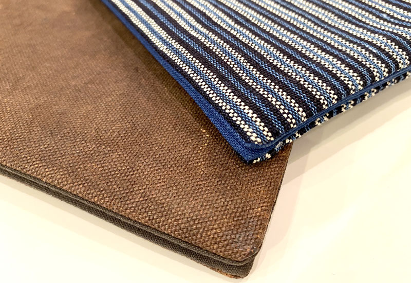 天染工坊 植物染手織棉布百寶袋 天染工坊 植物染手織棉布百寶袋