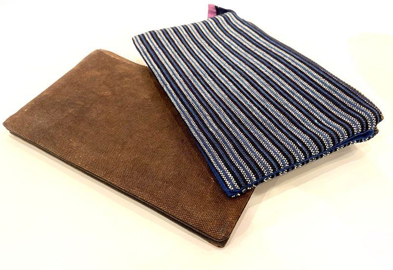 天染工坊 植物染手織棉布百寶袋 天染工坊 植物染手織棉布百寶袋