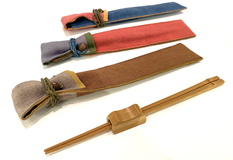 天染工坊 食尚快樂-天染筷套組 天染工坊 食尚快樂-天染筷套組