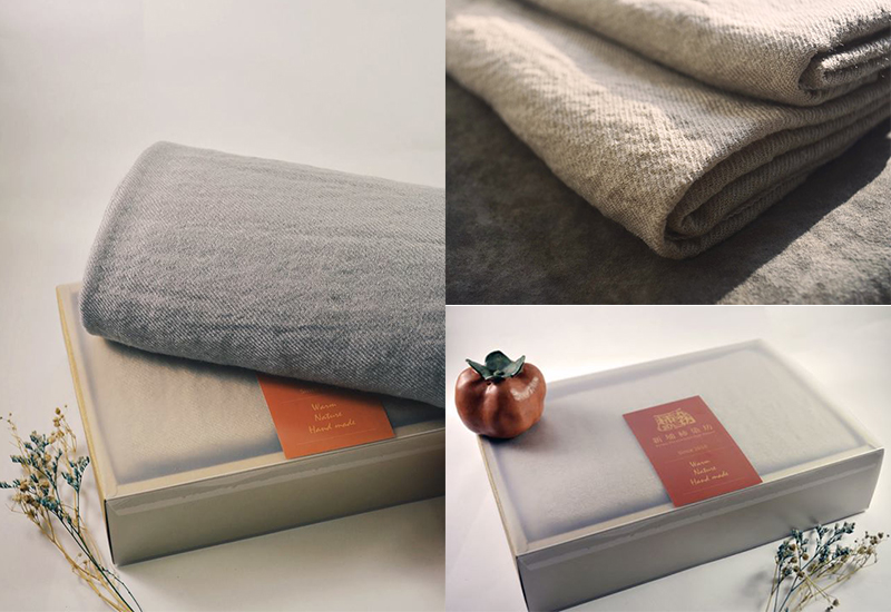 新埔柿染坊 暖心祝福圍巾  新埔柿染坊 暖心祝福圍巾