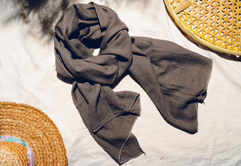 新埔柿染坊 暖心祝福圍巾  新埔柿染坊 暖心祝福圍巾