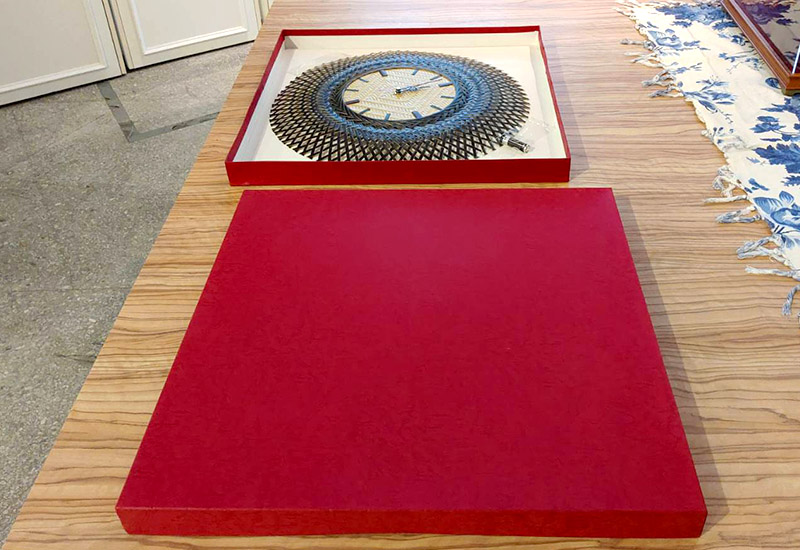 邱錦緞 竹之計 竹編時鐘 邱錦緞 竹之計 竹編時鐘