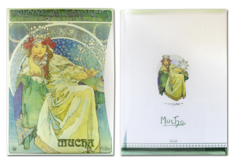 Mucha 慕夏系列 文件袋-風信子公主 Mucha 慕夏系列 文件袋-風信子公主