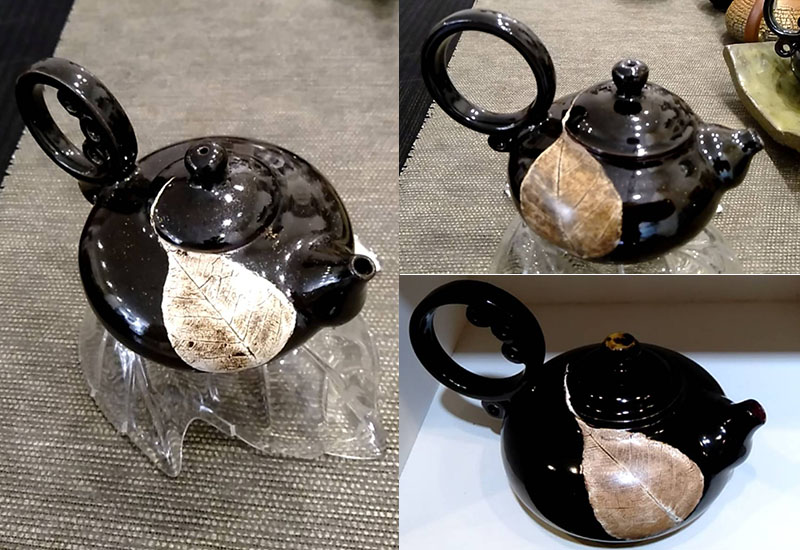 林映汝 木葉天目福智圓滿壺 鶯歌燒 陶喜 林映汝 木葉天目福智圓滿壺 鶯歌燒 陶喜