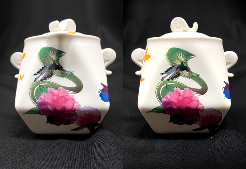 3D藍鵲天燈茶具組一壺二杯 台灣MIT認證 鶯歌燒 3D藍鵲天燈茶具組一壺二杯 台灣MIT認證 鶯歌燒