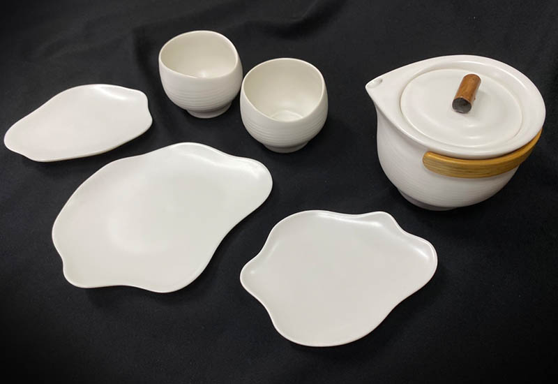 雙鴻 逸 Leisure -白瓷茶組(6件) 茶具組 雙鴻 逸 Leisure -白瓷茶組(6件) 茶具組