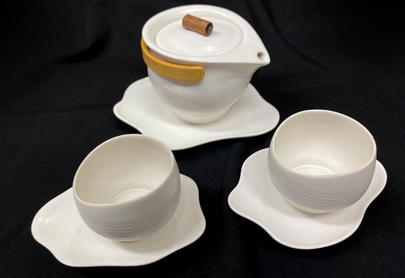 雙鴻 逸 Leisure -白瓷茶組(6件) 茶具組 雙鴻 逸 Leisure -白瓷茶組(6件) 茶具組
