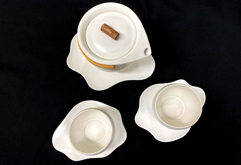 雙鴻 逸 Leisure -白瓷茶組(6件) 茶具組 雙鴻 逸 Leisure -白瓷茶組(6件) 茶具組