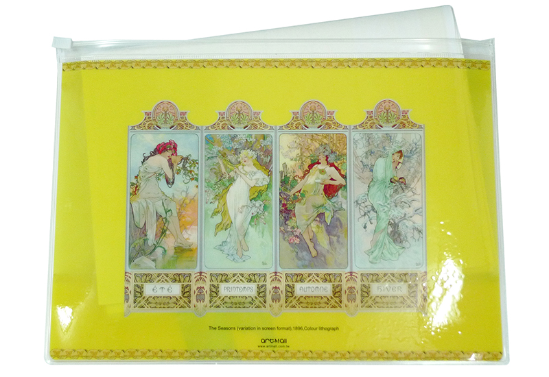 Mucha 慕夏系列 夾鏈袋-四季 Mucha 慕夏系列 夾鏈袋-四季