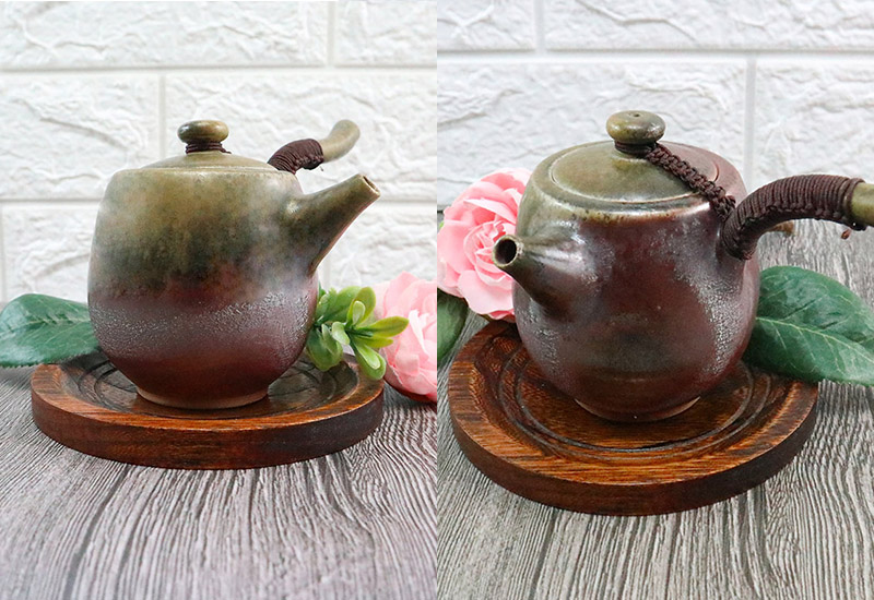 林映汝 春深 手工柴燒側把壺 林映汝 春深 手工柴燒側把壺