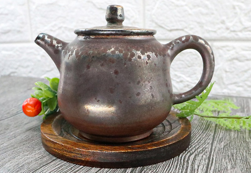 林映汝 月時 柴燒結晶壺 林映汝 月時 柴燒結晶壺